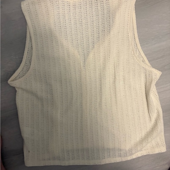 Madewell Sleeveless Button Down Top - Picture 4 of 4